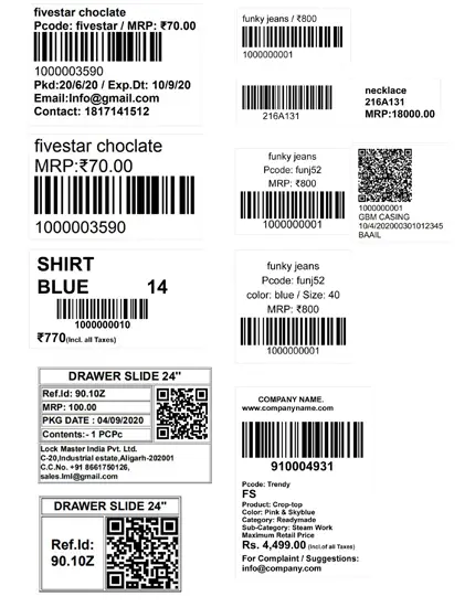 Barcode Label