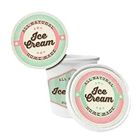 Icecream Labels Printing