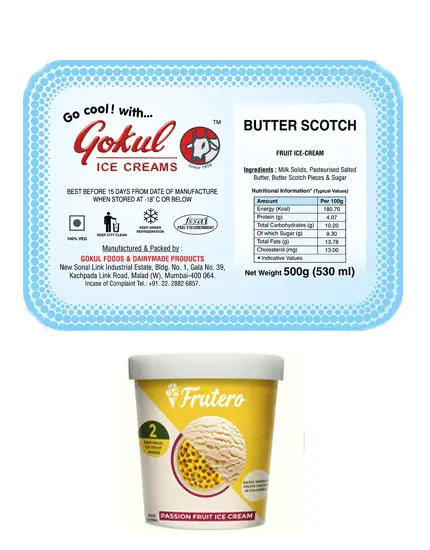 Icecream Label